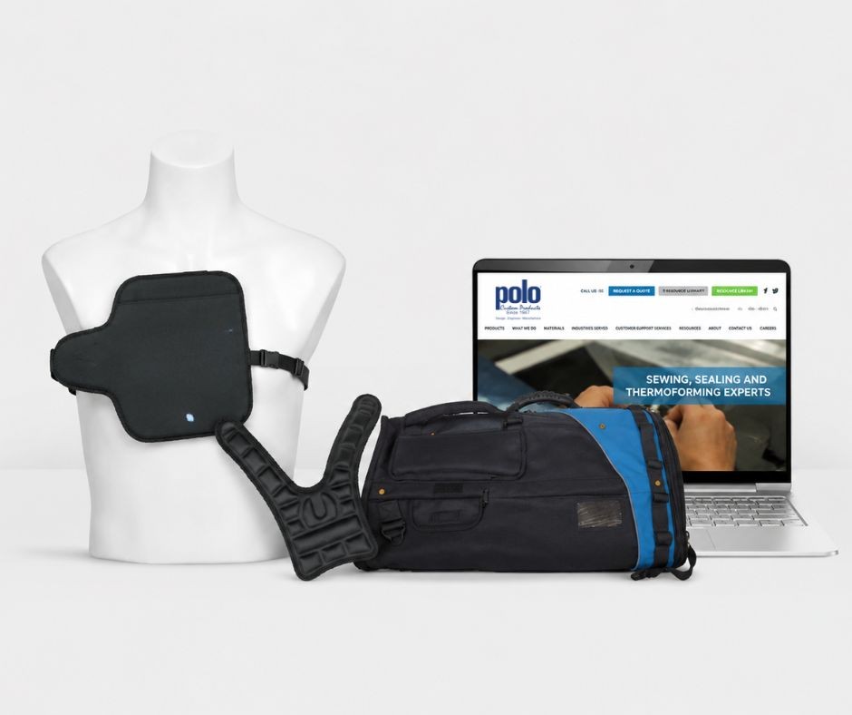 safety back pads for Polo Custom Products case study