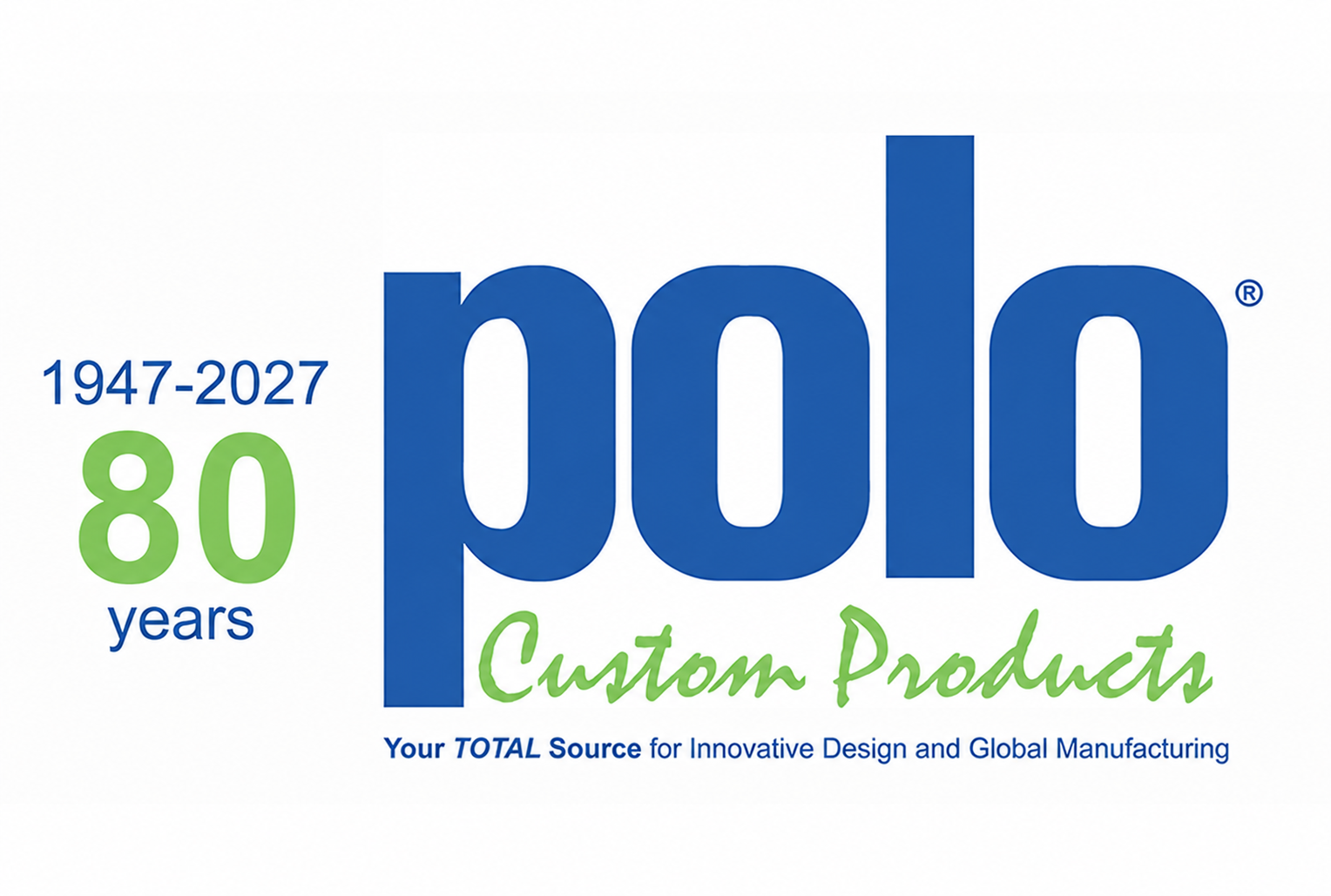 Polo Logo with 80 year celebration